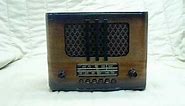 1937 RCA Model RC-348 Old Antique Wood Vintage Tube Radio