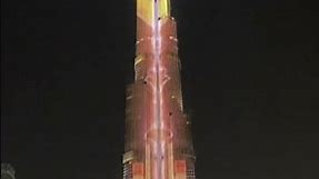 The Burj Khalifa at Night