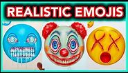 Drawing Realistic Emojis Compilation 4