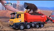 Bruder Toys MB Arocs Halfpipe Dump Truck #03623
