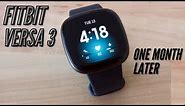 Fitbit Versa 3 Review - One Month Later