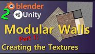 Modular Walls Part 1: Textures | Blender / Substance Painter