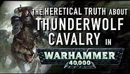 40 Facts and Lore on the Thunderwolf Cavalry in Warhammer 40K