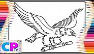 Eagle Coloring Pages/Coloring of Bald Eagle/Syn Cole - Reflect [NCS Release]Coloring Pages Tv