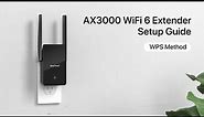 BrosTrend AX3000 WiFi 6 Extender Setup Guide, WPS Method