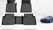 Floor Mats Custom for 2024 2023 2022 2021 2020 2019 2018 Camry(Non AWD&Hybrid) Car Mats All Weather Guard TPE Automotive Floor Liners Front& Rear Row Set Camry Accessories