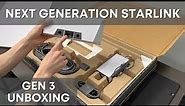 Next Generation Starlink - Unboxing the Gen 3 Standard Kit