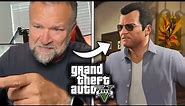 Ned Luke re-enacts Michael Voice Lines from GTA 5