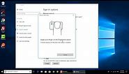How to setup finger print lock in windows 10 using HP laptop