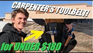Carpenters Toolbelt! | Top 10 Tools for UNDER $180