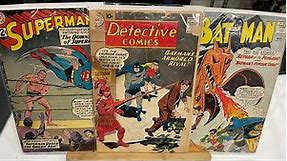 SILVER AGE DC COMIC BOOK COLLECTION / WHERE DID I FIND THESE CLASSIC BOOKS ? / 250 ISSUES