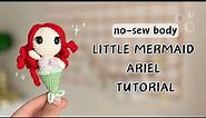 Little Mermaid Ariel Crochet | How to crochet Little Mermaid