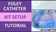 Foley Catheter Kit Setup: Bard Urinary Catheter Kit Contents Explained