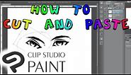 [Clip Studio] How to Copy and Paste