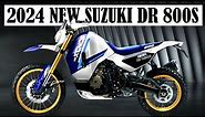LEGEND IS BACK.!! 2024 NEW SUZUKI DR 800S - equipped with a single-cylinder, 800-cc,4-stroke engine.
