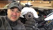 How to remove Front Sprocket easy - a quick Motorcycle DIY