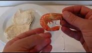How to Peel Shrimps or Prawns - Simple and Easy Method - Step by Step Tutorial