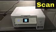 How To Scan To Computer On Epson ET-2760 Printer-Easy Tutorial