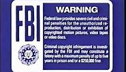 Blue FBI Warning Screens (2003-2006)