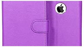 iPhone 6 Case, BUDDIBOX [Wallet Case] Premium PU Leather Wallet Case with [Kickstand] Card Holder and ID Slot for Apple iPhone 6, (Purple)