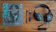 Logitech G432 THE BEST BUDGET GAMING HEADSET Unboxing and Complete Setup