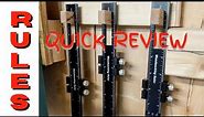 Woodworking Ruler Precision Pocket Rule Review