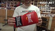 Everlast 8oz Powerlock Pro Fight Boxing Gloves Review by ratethisgear