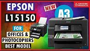 Epson L15150 A3 MINI COLOUR XEROX Print/Copy/Scan/Wifi/ADF FULL DEMO | Abhishek Products