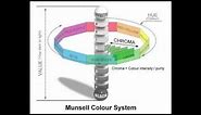 Munsell Color Wheel System for color mixing