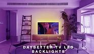 DAYBETTER TV Led Backlight,15ft Led TV Lights,USB Led Strip Lights for TV 65-75 inch with Remote,Room Led Lights for Bedroom Bluetooth,HDTV Mood Lighting,Gaming Room,Home Decor,Party