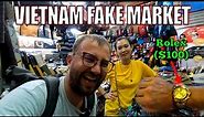 FAKE MARKET SPREE in Saigon, Vietnam 🇻🇳 ($100 Rolex)