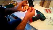 How to make wooden key chain with print on it