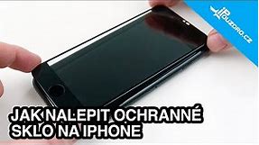 Návod nalepení ochranného tvrzeného skla na displej iPhone