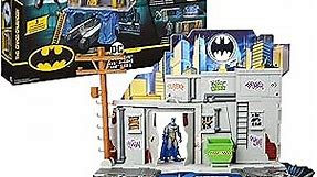 DC Comics Batman 3-in-1 Batcave Playset with Exclusive 4-inch Batman Action Figure and Battle Armor