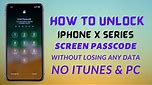 How To Unlock An iPhone X/XR/XS/Xs Max Without Passcode Or Pc 2022 - iPhone X Series Unlock Passcode
