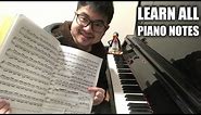 How to Read Sheet Music for ALL 88 Piano Notes in 10 minutes