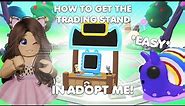 HOW to get the NEW TRADING STAND and how it works in Adopt me!