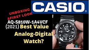 CASIO Tough Solar Analog-Digital Sports Watch (2021) - Unboxing & First Look