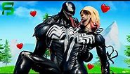 Spider-Gwen & Venom's SYMBIOTE LOVE STORY... Fortnite Season 4