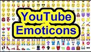 YouTube EMOJI 😂❤️❤︎♛😜😎 Emoticon Comment EASY - Copy & Paste Chat or Post How to use where find!