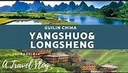 Guilin China Travel Vlog : Visiting Yangshou & Longsheng