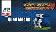 How to Play BattleTech: Quad BattleMechs