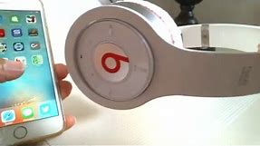 How to connect beats bluetooth Headphones to Iphone 6 Plus and iphone 6s