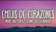Wisin, Jhay Cortez, Ozuna - Emojis de Corazones ft. Los Legendarios
