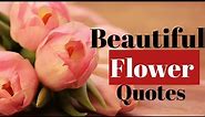 Flower Quotes: Top 16 Beautiful Flower Quotes | Flower Quotes | Flowers Quotes