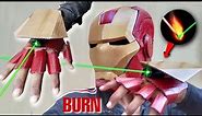 Real Iron Man Burning Laser Glove | How to make Iron Man Glove