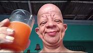 Bald Guy Drinks Orange Juice Meme