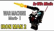 lego War Machine Mark 1 minifigure moc from Iron Man 2 / How to Build