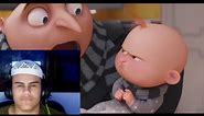 Gru's baby straight/serious face meme🗿 fixed..