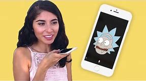 If Siri Was RICK from Rick and Morty